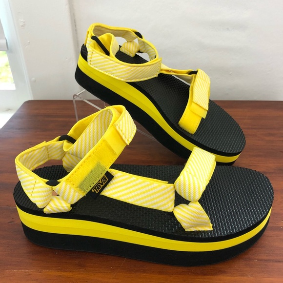yellow platform tevas